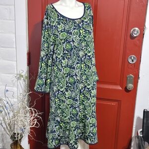 Zoe+phoebe Midi Dress Sz XL